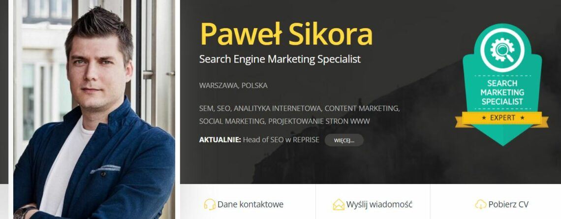 Nowa strona pawelsikora.pl